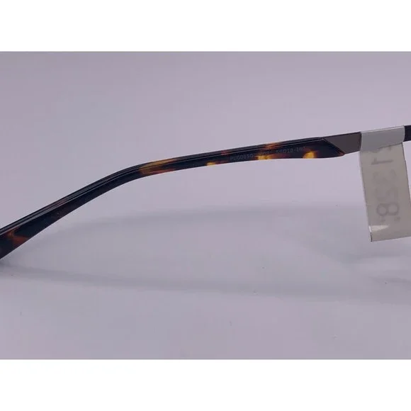 Puma PU00950 002 Brown Tortoise Gray Square Full Rim Glasses Frames 54-18-140 A1 - Picture 4 of 9